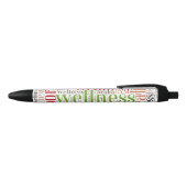 Stylo Noir Mots fitness (Haut)