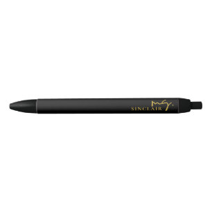 Stylo Noir Ms Classy Script Or Noir et Or Professionnel