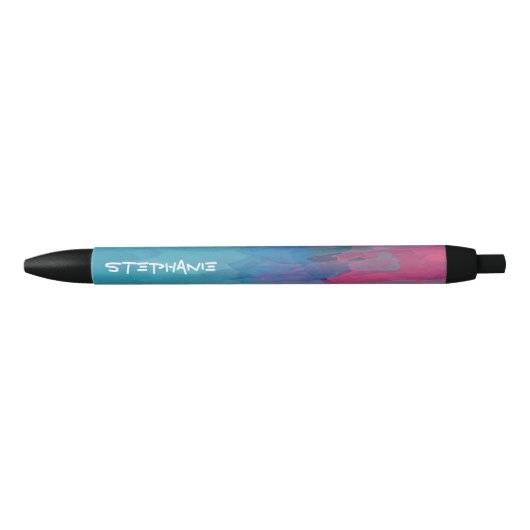 Stylo Noir Multi-Couleur, Artistique, Aquarelle (Devant)