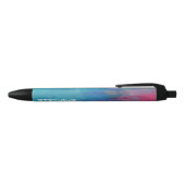 Stylo Noir Multi-Couleur, Artistique, Aquarelle (Haut)