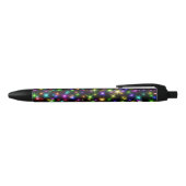 Stylo Noir Multicolor Christmas Star Rays-57191 (Haut)