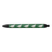 Stylo Noir Muscovy blanc de canard (Devant)