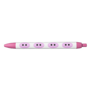 Stylo Noir Museau rose de porc