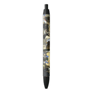 Stylo Noir Musique dans les Tullérias Edouard Manet