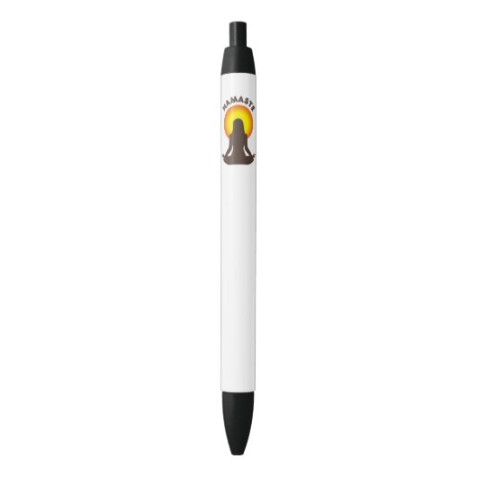 Stylo Noir Namaste (devant Vertical)