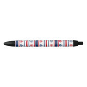 Stylo Noir Nautical design (Devant)