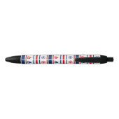 Stylo Noir Nautical design (Dos)