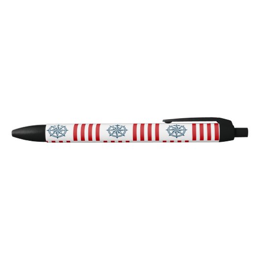 Stylo Noir Nautical design (Haut)