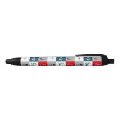 Stylo Noir Nautical themed design (Haut)