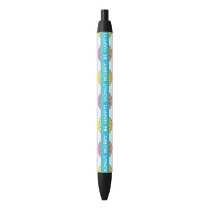 Stylo Noir ne vous inquiétez pas être heureux avec des arrosa