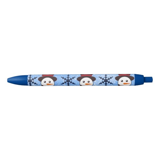 Stylo Noir Neige (Devant)