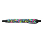 Stylo Noir Neon Camouflage Pattern (Bas)