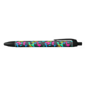 Stylo Noir Neon Camouflage Pattern (Haut)
