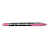 Stylo Noir Neon Firefly sur noir (Dos)