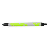 Stylo Noir néon vert citron gris fun (Devant)
