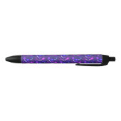 Stylo Noir Neurones connectés Neon Purple (Bas)