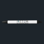 Stylo Noir New York Hanoukka Chanukah NYC Holiday Pen<br><div class="desc">Doté d'un stylo et d'une encre d'origine et d'une illustration marquante des monuments classiques de New York "habillés" pour la saison des fêtes. Un cadeau parfait pour les fêtes de fin d'année !</div>