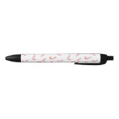 Stylo Noir Noël Canne à Sucre (Bas)