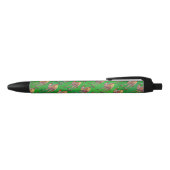 Stylo Noir Noël De Camel Sur Vert (Haut)