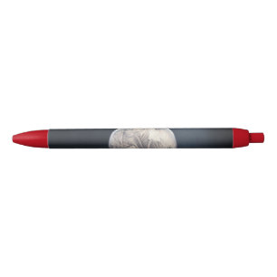 Stylo Noir noël d'hiver 87