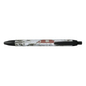 Stylo Noir noël d'hiver 99 (Dos)