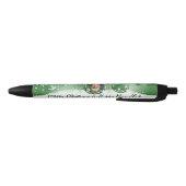 Stylo Noir Noël vert (Bas)