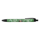 Stylo Noir Noël vert (Haut)
