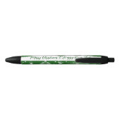 Stylo Noir Noël vert (Dos)