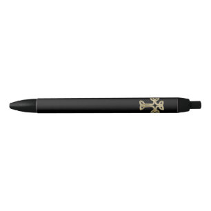 Stylo Noir noeud de croix celtique