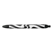 Stylo Noir Noir et blanc (Devant)