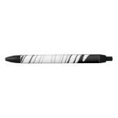 Stylo Noir Noir et Blanc Moderne (Devant)