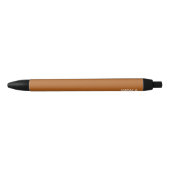 Stylo Noir Nom de couleur brun Impala (Devant)