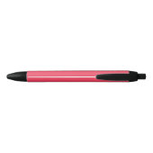 Stylo Noir Nom de couleur rose Flamant rose (Dos)