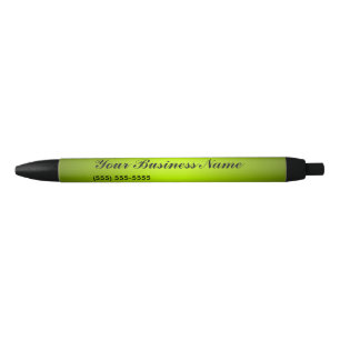Stylo Noir Nom de votre entreprise Site Web Téléphone Personn