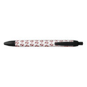 Stylo Noir nom des filles garçons de l'esprit d'équipe de vol (Dos)