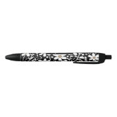 Stylo Noir Nom des marguerites florales (Bas)
