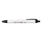 Stylo Noir Nom Jessica. (Haut)