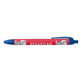 Stylo Noir Nom personnalisé (Haut)