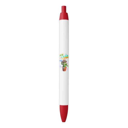 Stylo Noir Nouvel An (devant Vertical)