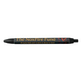 Stylo Noir NoxFire Fund Pen- Write with style! (Devant)