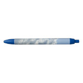Stylo Noir "Nuages" (Devant)