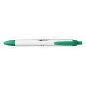 Stylo Noir Nuit d'Halloween effrayant (Dos)