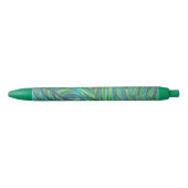 Stylo Noir Nuits tropicales luxuriantes (Devant)