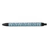 Stylo Noir Océan de musique modelé (Devant)