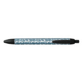 Stylo Noir Océan de musique modelé (Dos)