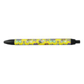 Stylo Noir Ocean Turtle Cute Dream Beach Tropical Sun Wave (Devant)