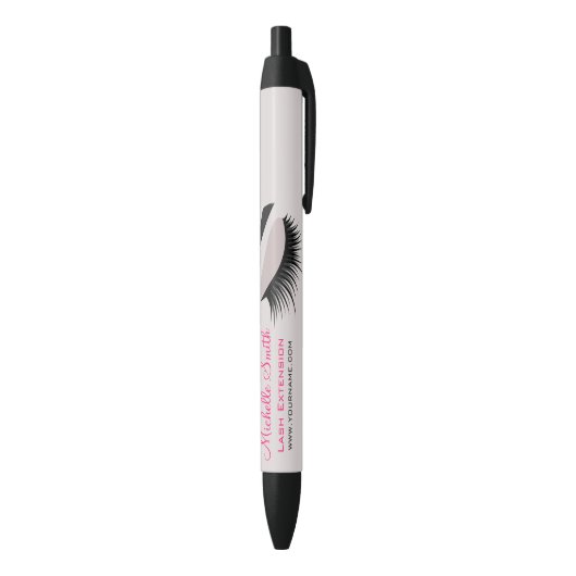 Stylo Noir OEil avec de longs cils extension marque (Bas (Vertical))