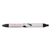 Stylo Noir OEil avec de longs cils extension marque (Devant)