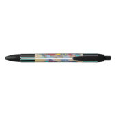 Stylo Noir Oeuvre Abstraite (Dos)