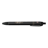 Stylo Noir OEuvre numérique Monogramme Star (Bas)